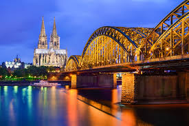 Cityscape imagine of Cologne, Germany.